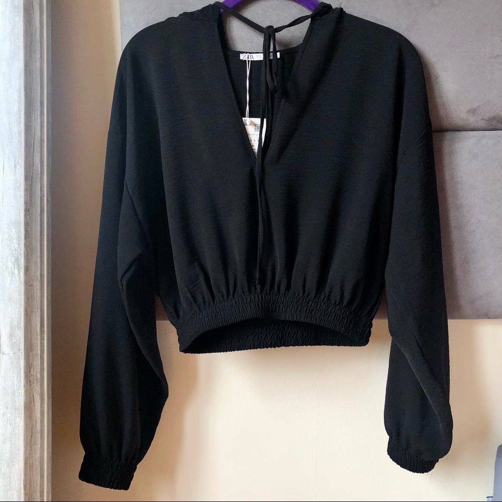 Zara - S - Cropped Sweatshirt